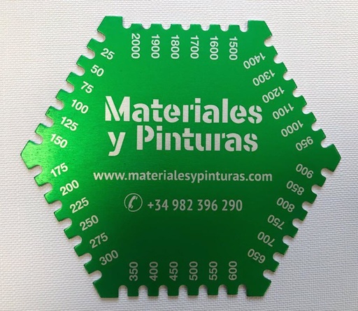 [MEDMICR01] Medidor de Espesor de Pintura Húmeda (Micras)