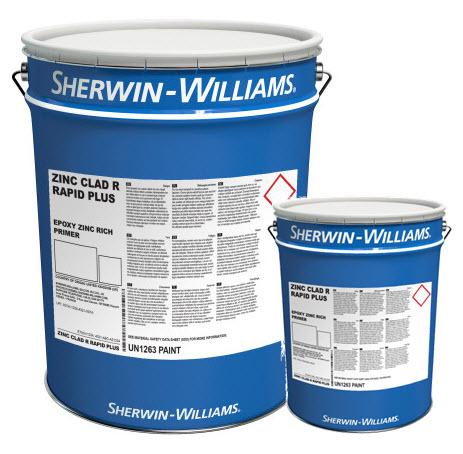 [709784KD] SikaCor Zinc R Rapid Plus red shaded 30 kg (Kit)